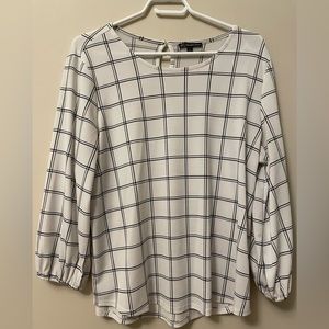 ✨Adrianna Papell Checkered👚 - Size L